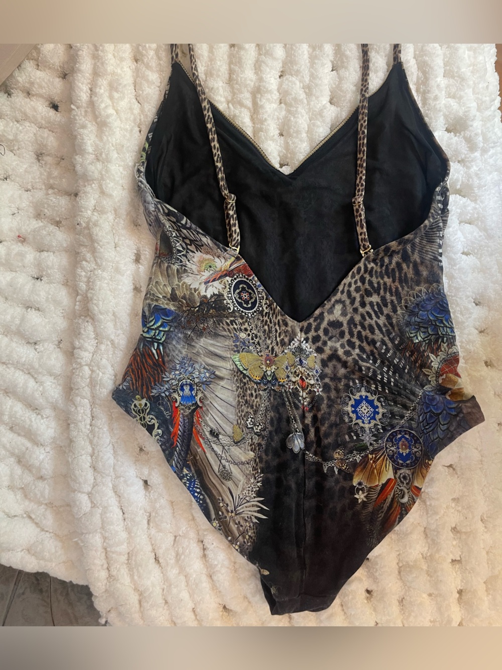 CAMILLA Treasure Chaser Low Back Bodysuit | Size L | Never Worn | Authentic - Picture 12 of 16